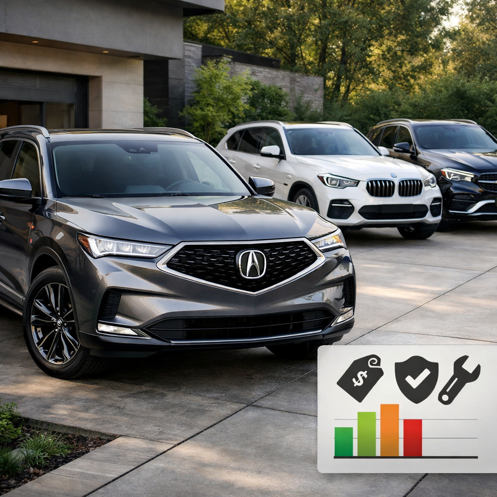 Acura MDX Ownership Costs vs Competing Luxury SUVs: Resale, Warranty, Maintenance