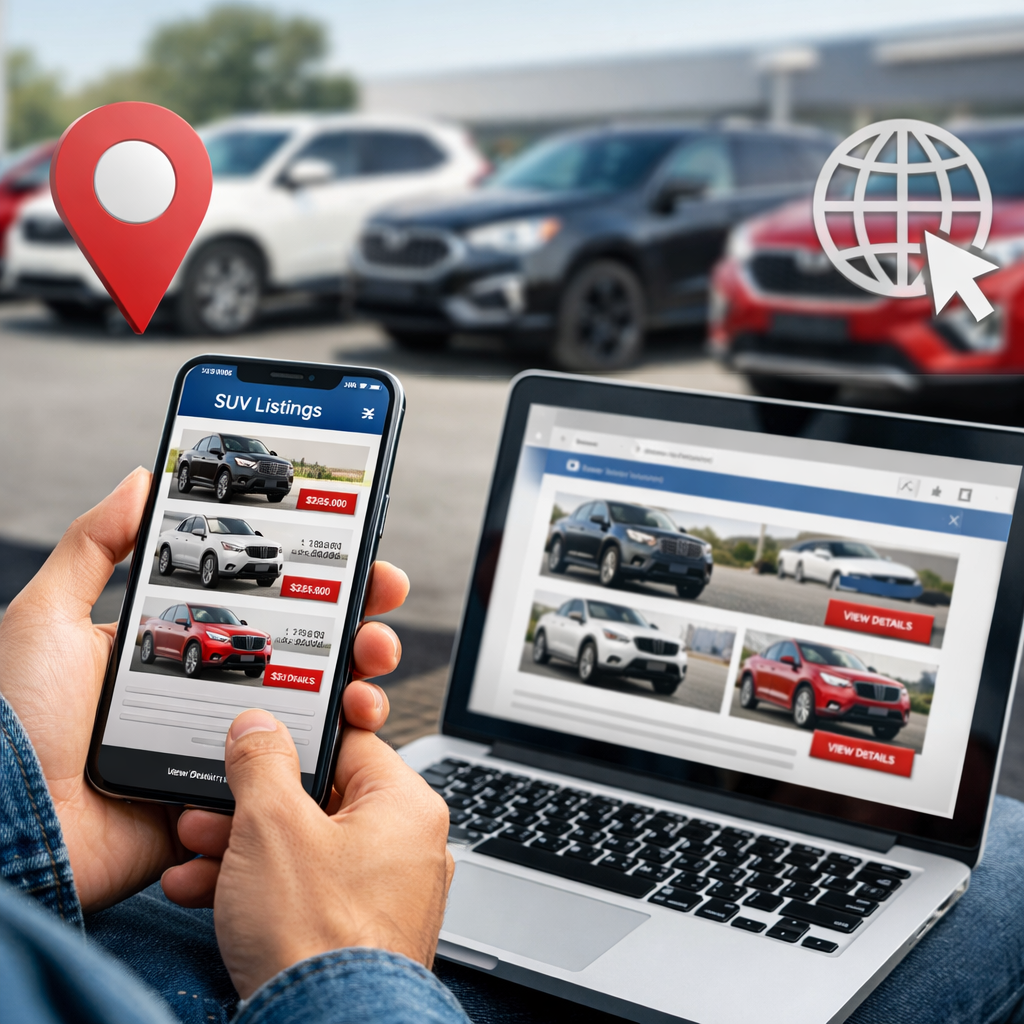Best Places to Find SUVs for Sale Near Me and Online