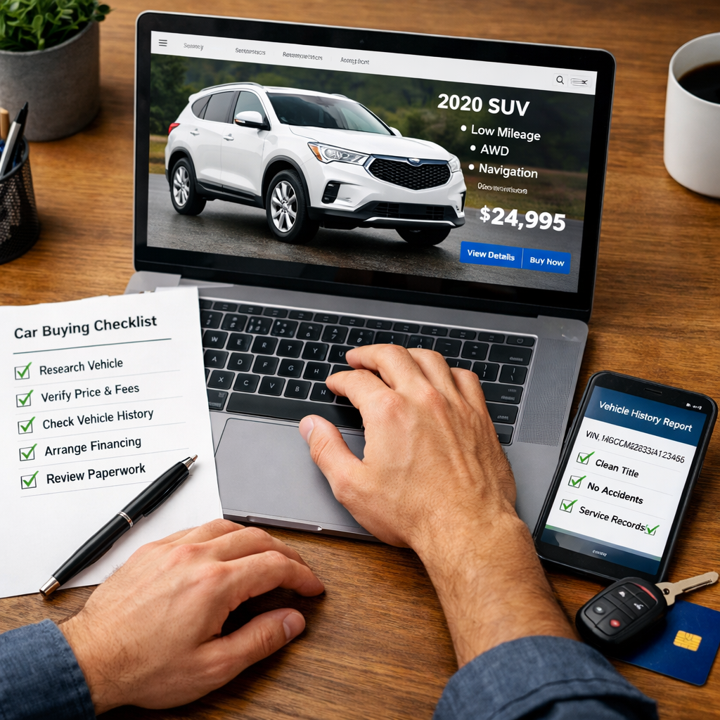 Buy A Car Entirely Online With Confidence: Checklist And Essentials