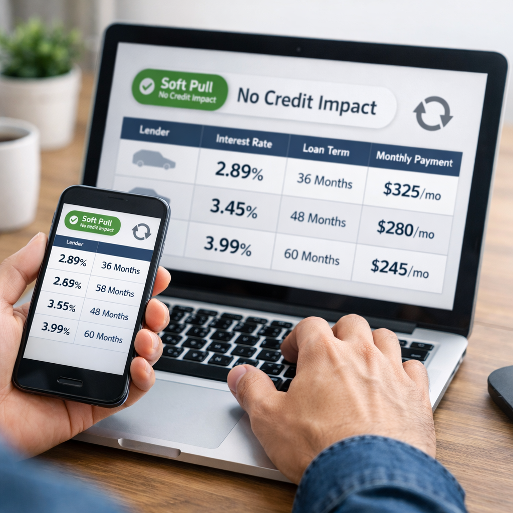 Compare Auto Loan Offers Instantly: Real-Time Rates Without Credit Impact