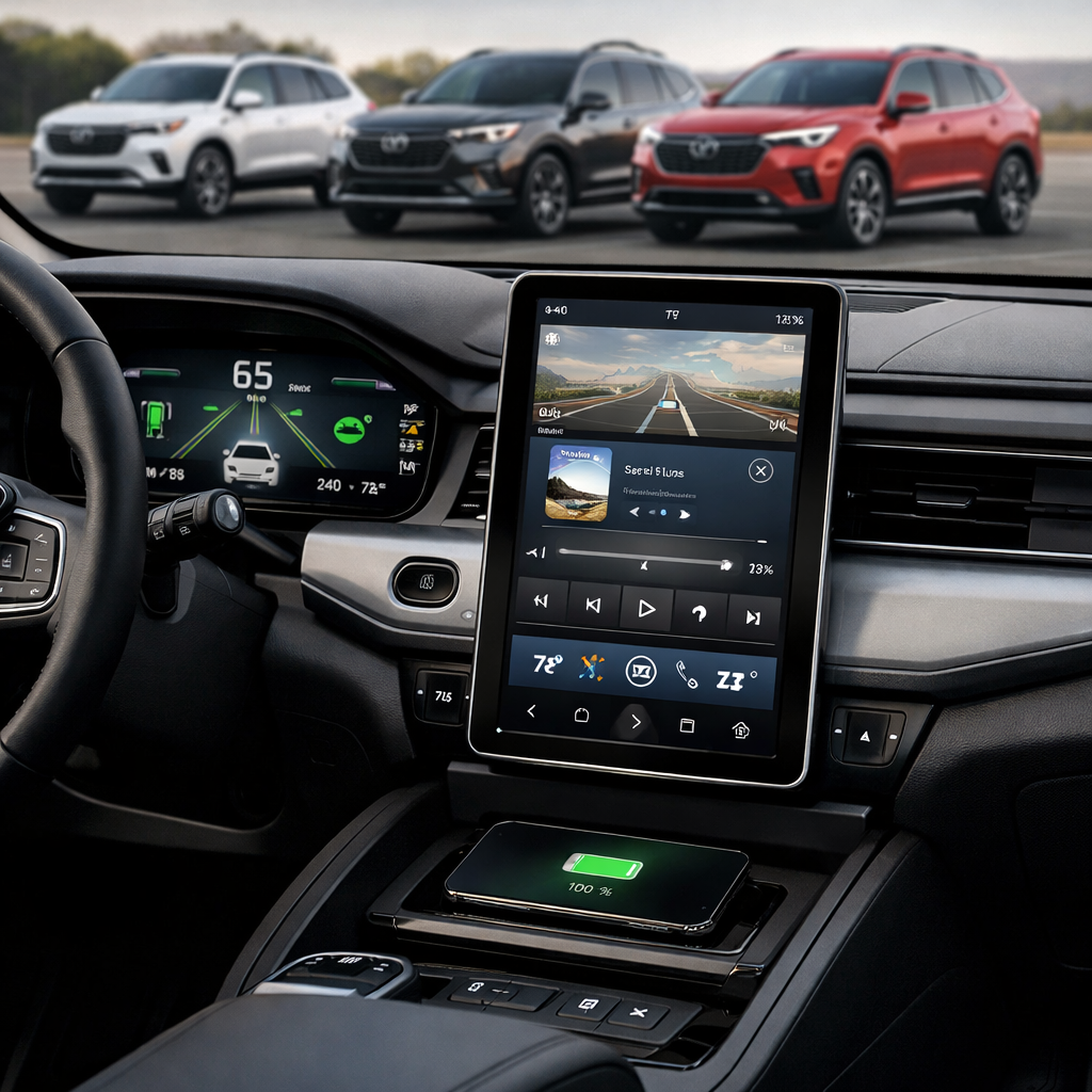 Top 10 2025 Midsize SUVs With Class-Leading Tech Features